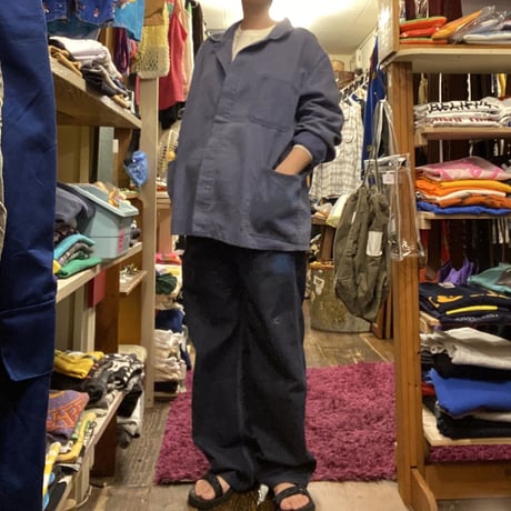 [USED] Euro VINTAGE work jacket🟦