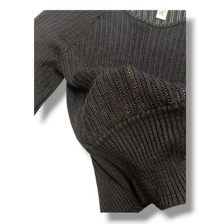 [USED] メッシュニット🖤