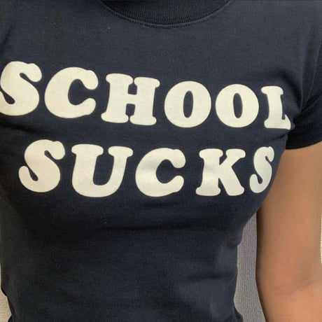 [Naughty] SCHOOL SUCKS S/S Tee  -for kids -