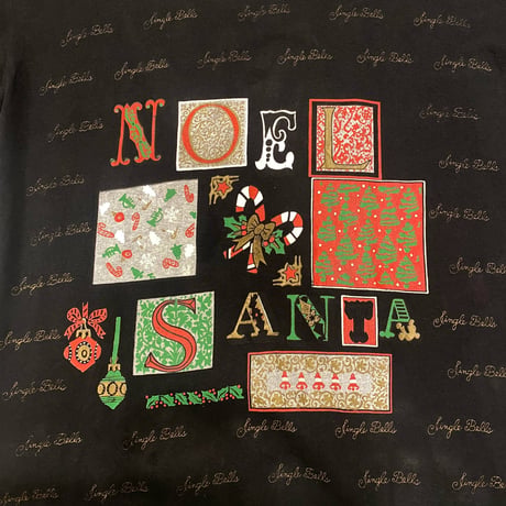 [USED] vintage Tシャツワンピ  NOEL SANTA🎄