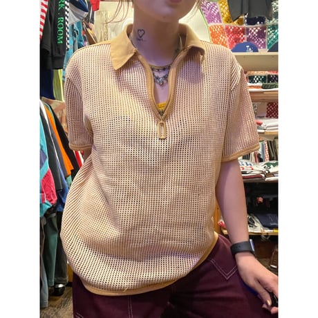 [USED]  メッシュPOLO🧡