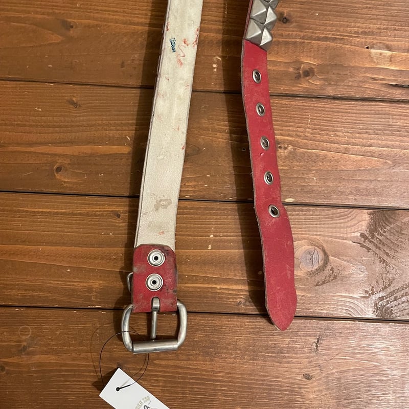 USED] Red❤️Boro スタッズベルト | garden730