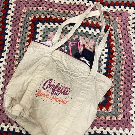 [USED] ZIP ECO TOTE BAG！
