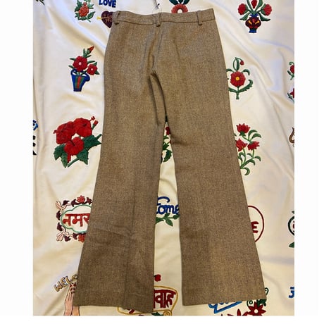[USED] VIVIENNETAMツイード フレアパンツ
