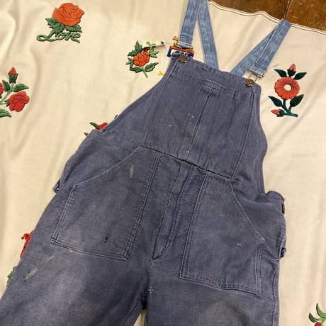 [USED] VINTAGE !! EUROオーバーオール