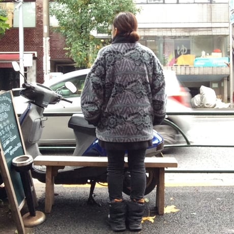 [USED] 重ね着風フリース P/O JKT