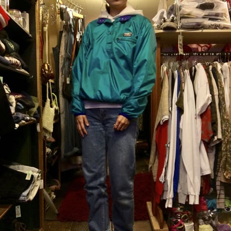 [USED] LLBean !! グリーンプルオーバー
