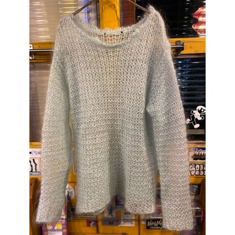 [USED] モヘアPUNKニット