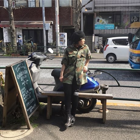 [USED] EURO vintage CAMOシャツ