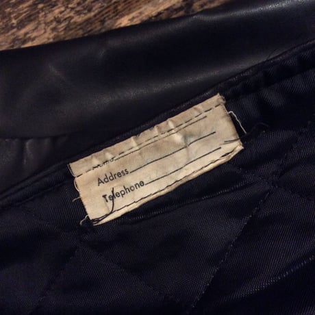 [USED] 50's VINTAGE VINYL LEATHER