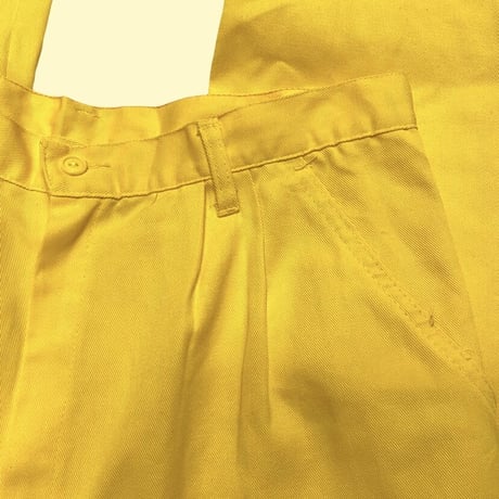 [USED] Euro WORK PANTS "YELLOW💛''