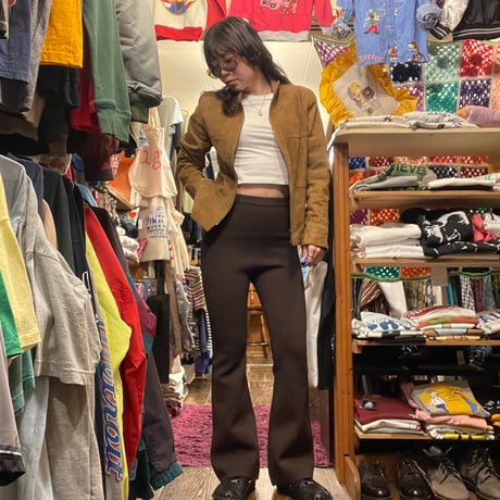 [USED] BROWN ブーツカットPT