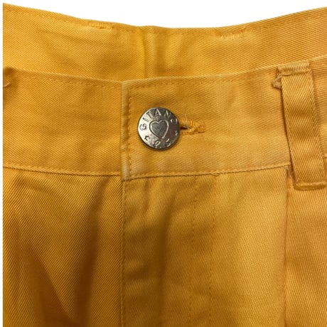 [USED] 80's P.S GITANO yellowバギーパンツ