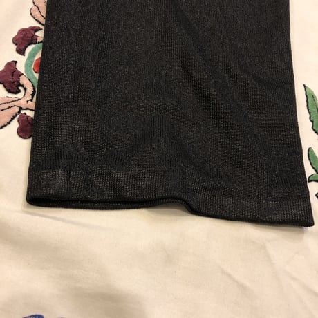 [USED] BLACK POLY PANTS