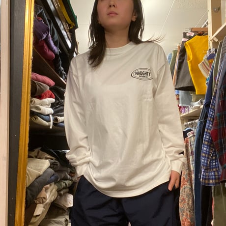 [Naughty] FAKE L/S tee