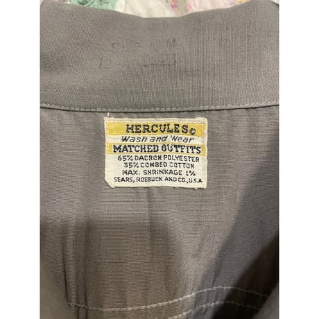 [USED] 50~60's HERCULES / ヘラクレス WORK シャツ
