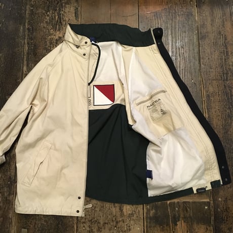 [USED]NAUTICA  バイカラーBIGマウンテンパーカー