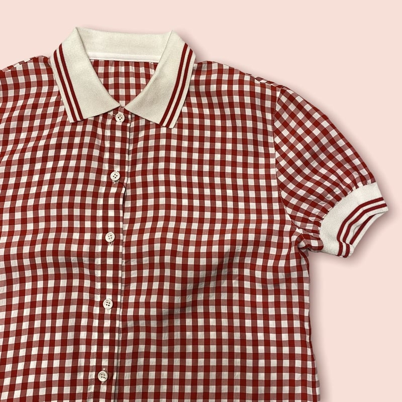 USED] ギンガムチェック S/S SHIRT❤️ | garden730