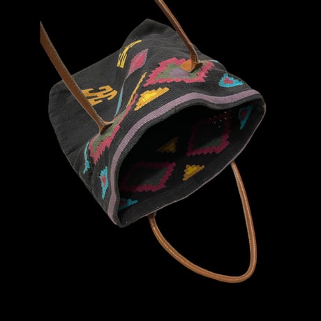 [USED] BLACK ラグ TOTE BAG