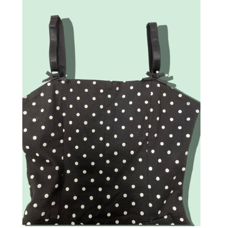 ダブルドット　キャミソールワンピース SUGAR BISKET ワンピース ドットキャミソールワンピース