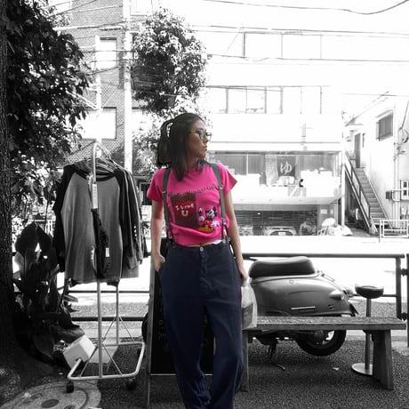 [USED] ミッキー半袖SWEAT
