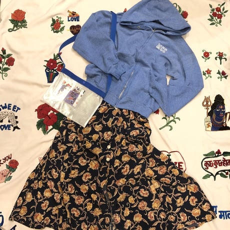 [USED] 霜降りBLUE LOGO PARKA