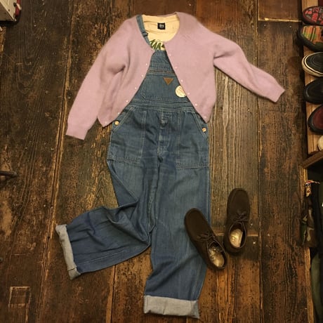 [USED] old Wrangler DENIM オーバーオール