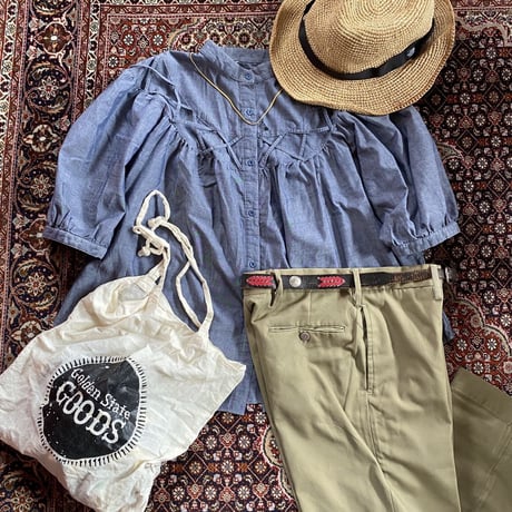 [USED] デザイン シャンブレー SHIRTS