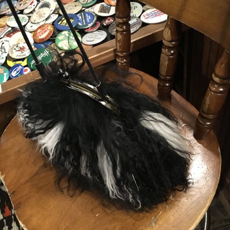 [USED] モノトーン フェイクファー BAG