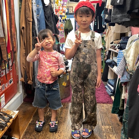 [USED] kids Lee カットオフパンツ