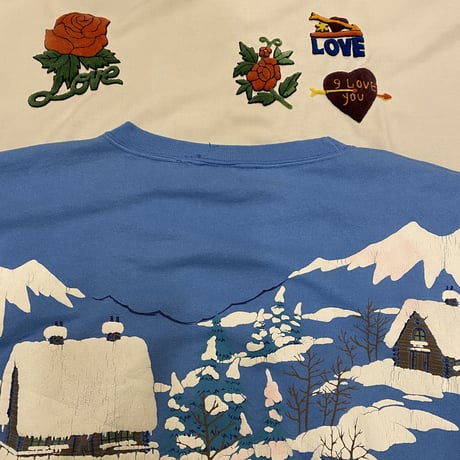 [USED] made in U.S.A. GOODプリントSWEAT ⛄️