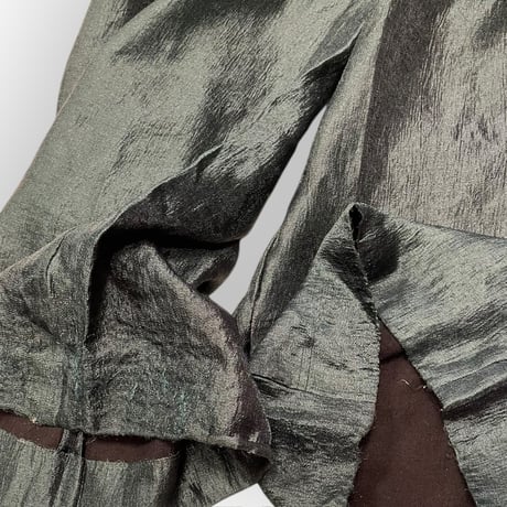 [USED] Green 光沢 イージー pants