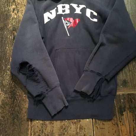 [USED] 90's リバース ダメージパーカー