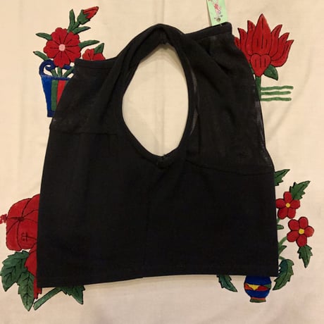 [USED] メッシュのタイトTOPS