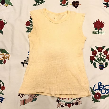 [USED] BEIGE ノースリーブ サーマル♡