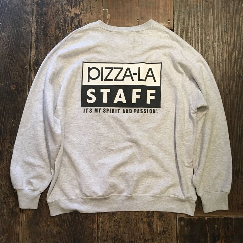 【希少】PIZZA-LA STAFFトレーナー・スウェット USED] PIZZA-LA STAFF スエット | garden730