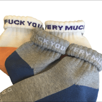 [Naughty × ching & co.] LOS ANGELES QUARTER SOCKS