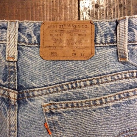[USED] Levis 550 STUDENT カットオフ