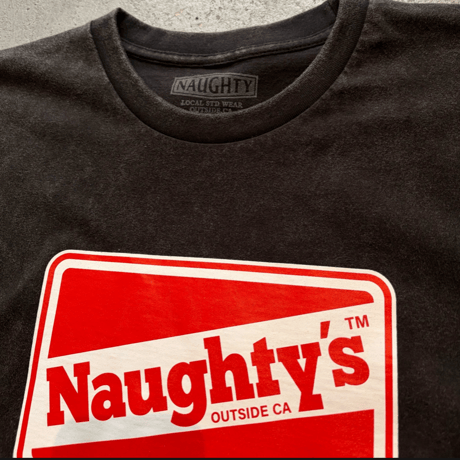 [Naughty] "Naughty's" S/S Tee