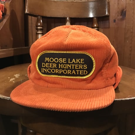 [USED] 耳付き コーデュロイ ハンティングCAP