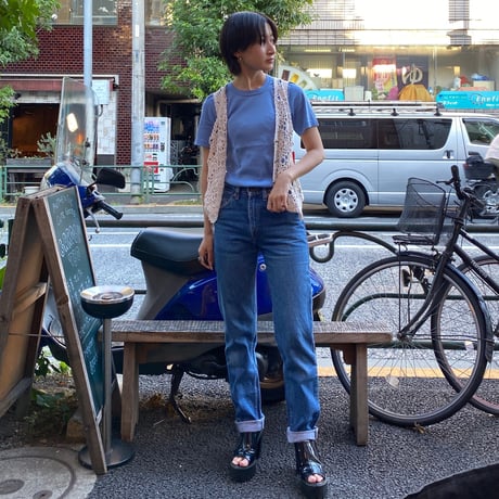 [DEADSTOCK] FRENCH 無地Tee