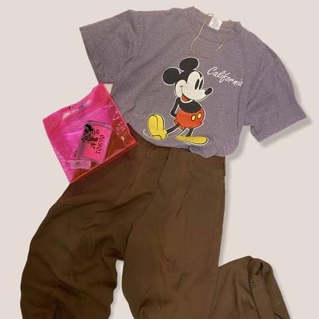 [USED] made in U.S.A. イイ色 Mickey Tee♡