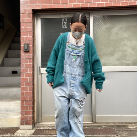 [USED] モヘア調 ニットカーディガン