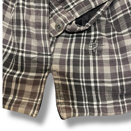[USED] Dickies 綿入りフードネル BLK/GRY