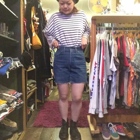 [USED] 80's Levis ハイウエストSHORTS