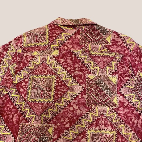 [USED] 総柄OPEN COLLAR SHIRT！