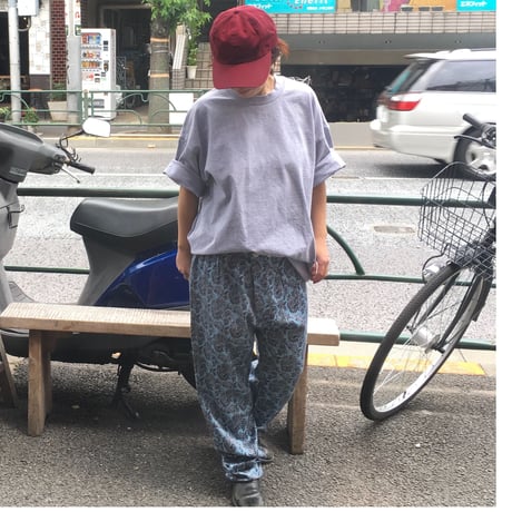 [USED] ペイズリー柄 vintage パジャマパンツ