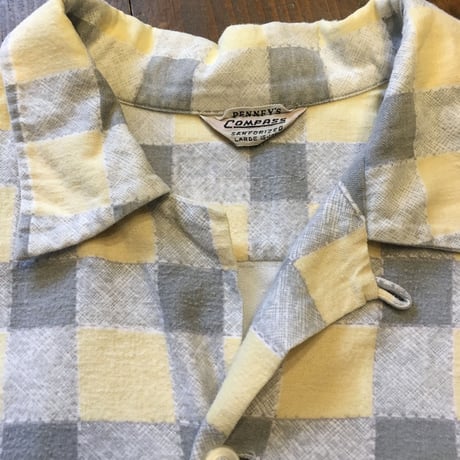 [USED] 50's ”Penneys”  vintage プリントネル