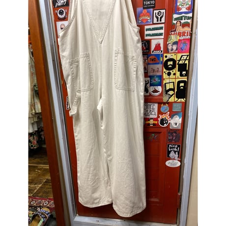 [USED] OLD GAP WHITE オーバーオール