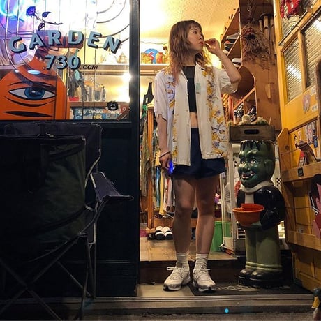 [USED] さわやかアロハシャツ